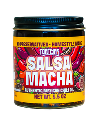 TORTIYAS Salsa Macha 5.5oz Jar
