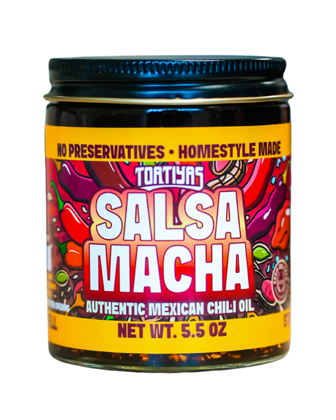 TORTIYAS Salsa Macha 5.5oz Jar