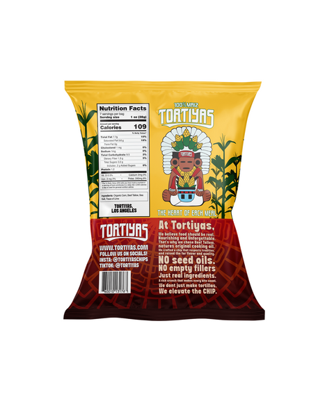 TORTIYAS Original Beef Tallow Corn Chips