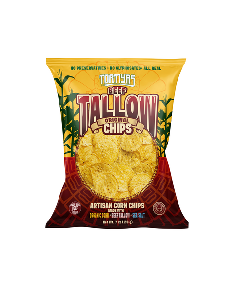 Beef Tallow Corn Chips